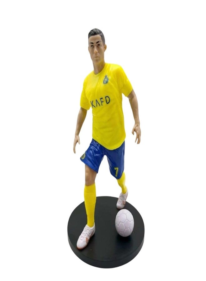 ماياترا مجسم لاعب كرة القدم من ماياترا - رونالدو إصدار PG 18 سم - مجسم رياضي لمحبي كرة القدم والأطفال وهواة الجمع - تصميم مفصل، مثالي للعرض والإهداء (النمط 2) - Image 1